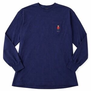 Polo Ralph Lauren Bear Pocket T-Shirt – M Navy USA Vintage
